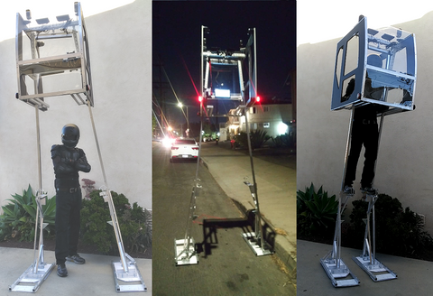 Gaming Walking Robot Vehicle and Free Video Game