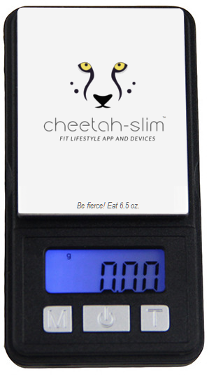 Cheetah-Slim - Pocket On-The-Go Meal Weight Scale