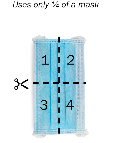 LightOnMask - For the Shop, Cycling and Breathing Fresh Air