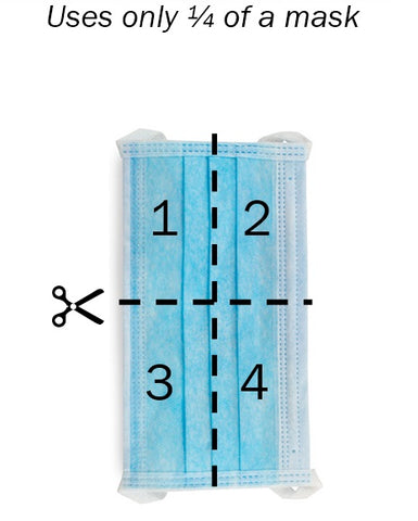 LightOnMask - For the Shop, Cycling and Breathing Fresh Air